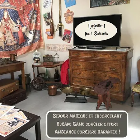 Apartmán Logis Sorcier Confort Avec Terrasse Aniane